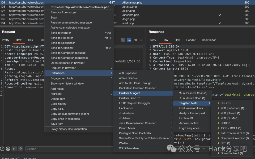图3–把AI大脑装进BurpSuite，自动挖洞真的来了！–seo优化_前端开发_渗透技术