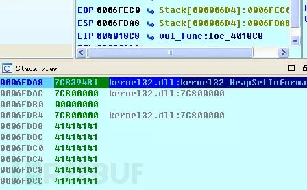 图5–kill.exe溢出漏洞分析与EXP讨论–seo优化_前端开发_渗透技术 图5–kill.exe溢出漏洞分析与EXP讨论–seo优化_前端开发_渗透技术